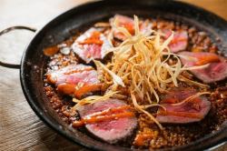 Kuroge Wagyu beef and new burdock frites