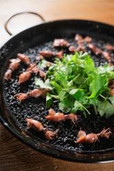 Firefly squid and three-leaf squid ink from Hyogo Prefecture