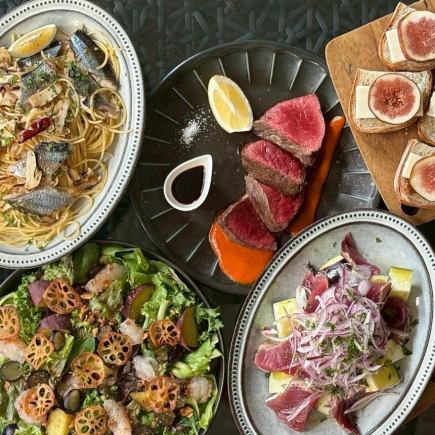 Akagi Kuroge Wagyu Beef and Matsutake Mushroom Luxury 3-Hour All-You-Can-Drink Plan