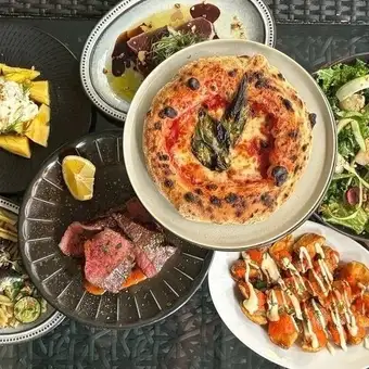 8-course meal with 2-hour seating and all-you-can-drink [Azzurro Summer Premium Course]