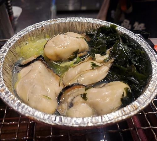 Daiginjo Steamed Oysters