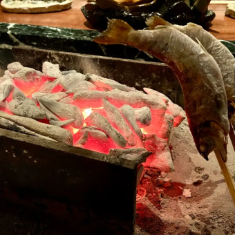 北の幸(きたのさち) コース　タラバ蟹足お一人1本、北の国の食材を揃えた、お肉と海鮮コース　