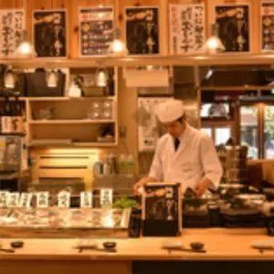 If you want to eat sashimi, go to the counter