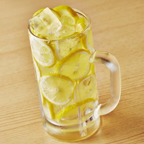 One whole lemon! Large jug sour