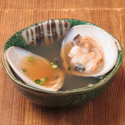 【8】地はまぐりのお吸い物