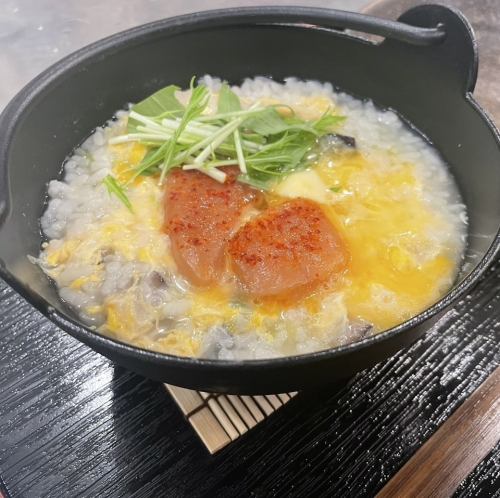 [Fridays and Saturdays only!] After 11pm, we offer delicious "Rice Porridge" that will warm your body and soul! Recommended as a way to end your day.