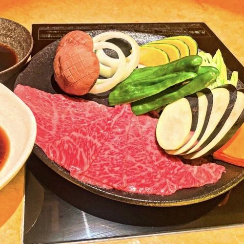 宮崎牛の焼きしゃぶコース
