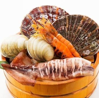 海鲜海滩烧烤拼盘