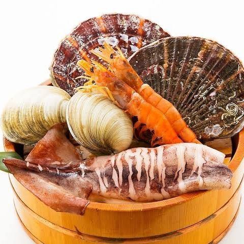 海鲜海滩烧烤拼盘