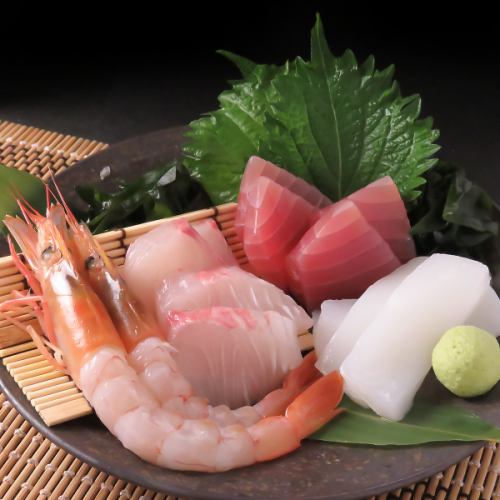 今日生鱼片拼盘