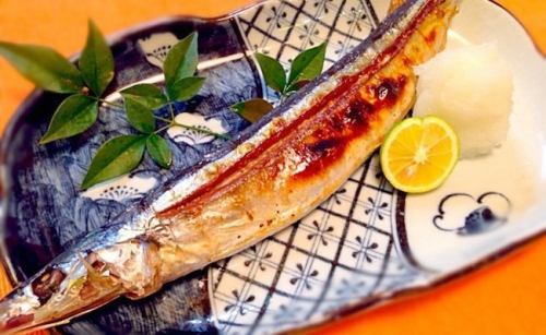 さんまの塩焼き