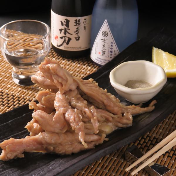 森林鶏の塩焼きせせり
