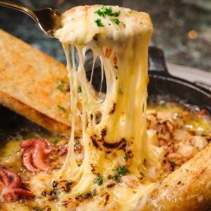 Grilled cheese and idaco ajillo