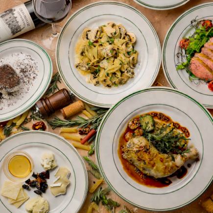 A casual course where you can enjoy popular dishes made with seasonal ingredients. ≪Comma Course≫ 4000 yen