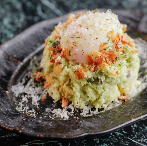 热那亚土豆沙拉配溏心蛋