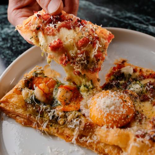 新品！4种口味的豪华馅饼披萨！