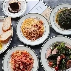 【僅限午餐】休閒午餐套餐，可選擇意麵，2000日元