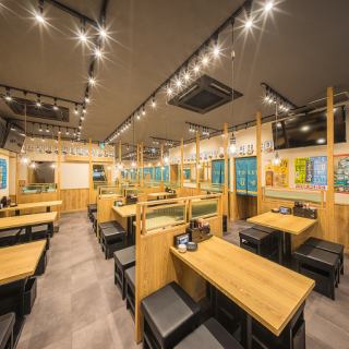 肉と魚を味わえる、レトロ感漂う大衆酒場●コース利用は勿論サク飲みの飛び込み利用もOK！！