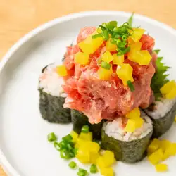 本鮪トロたく巻き