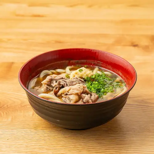 生姜香る肉うどん