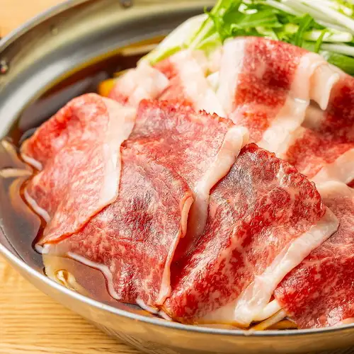 すき焼き風牛鍋