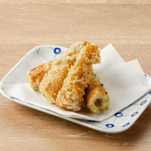 Isobe fried fish sausage