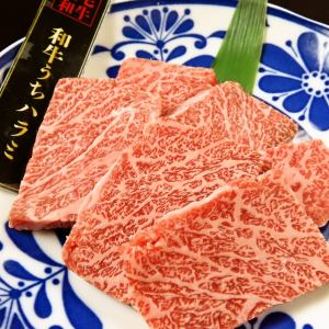 【黒毛和牛最高級ランクA5】黒毛和牛 うちハラミ