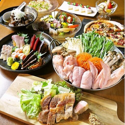 Perfect for a year-end party! Selectable hot pot