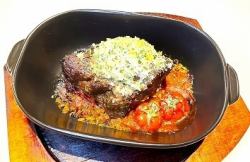 Beef tongue baked with herbs and breadcrumbs