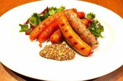 Assortment of 5 kinds of sausages