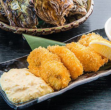 Hiroshima oyster tempura fried oysters