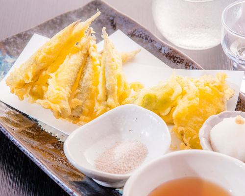 Small sardine tempura