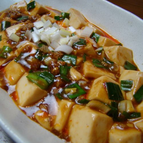 Hot hot mapo tofu / spicy! Mapo tofu