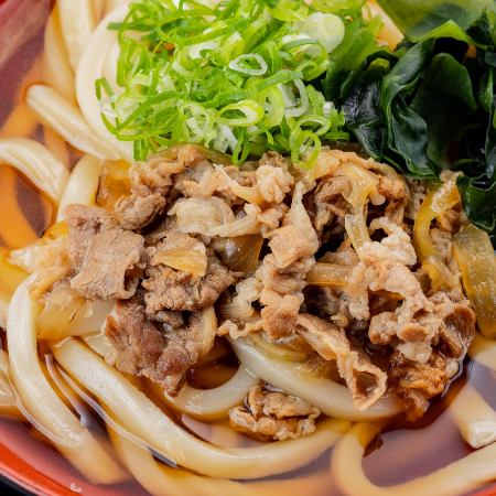 Meat udon / tempura udon