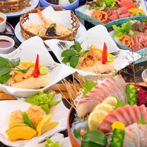 ≪Private room priority≫ ≪Full of seasonal foods≫♪ 6,500 yen → 6,000 yen! [Spring banquet course] 2-hour all-you-can-drink included