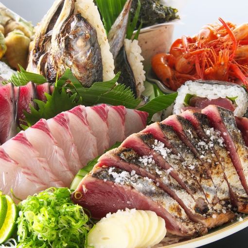 Bonito! Utsbo! Shimanto chicken! Ideal for hospitality! 【Shimanto Farewell Course】 All-you-can-drink for 2 hours 6000 yen