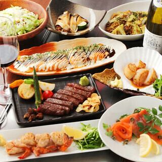 [Food only] Perfect for entertaining! A luxurious 8-item special course for 5,500 yen (tax included)