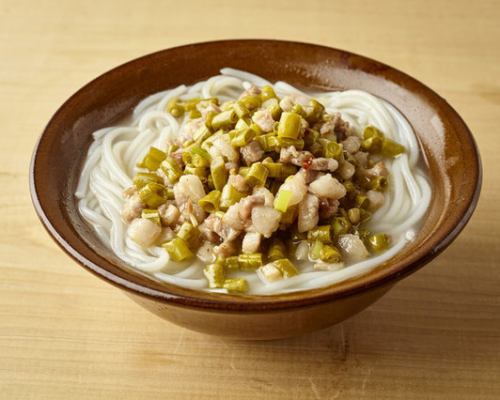 いんげんの漬物の太ビーフン