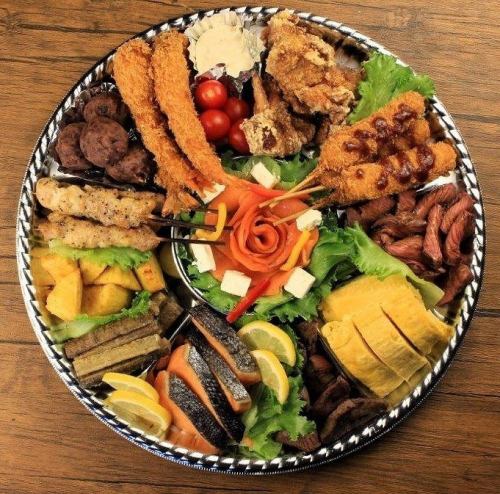 こよみの本気オードブル　小サイズ（2～3人前）、大サイズ（4～5人前）