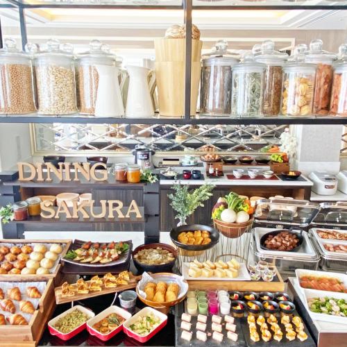Delicious to look at! Fun to choose! Morning buffet with over 60 Japanese and Western dishes ~ An unforgettable breakfast ~