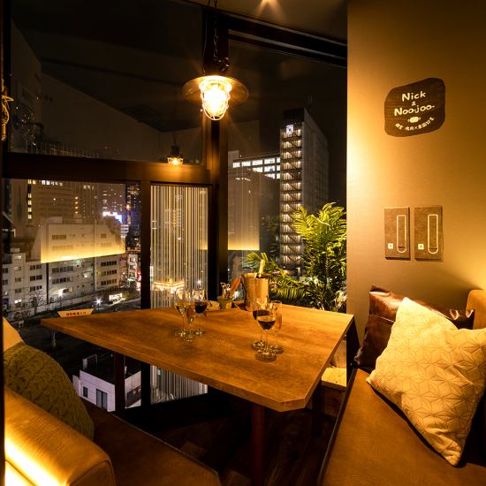 [Private room] We have a private room where you can see the night view, which is perfect for a girls' party ◎