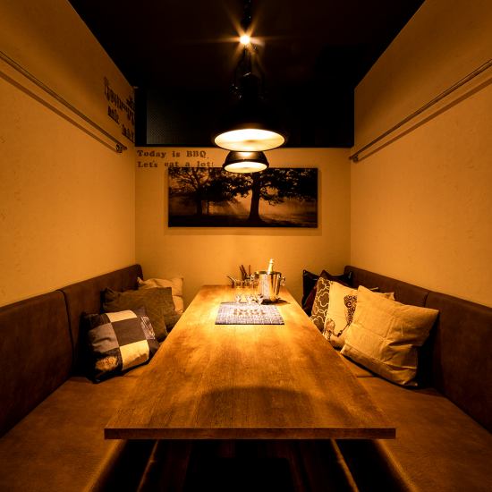 A private room like a private room! Various plans with all-you-can-drink are also available