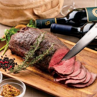 Limited time offer!! Smoked roast beef included [Meat Bar I Plan] 8 dishes 4600 yen (3 hours standard all-you-can-drink included 5780 yen