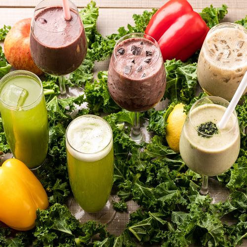 Enjoy vegetables in new ways, whether it's in sweets or drinks!