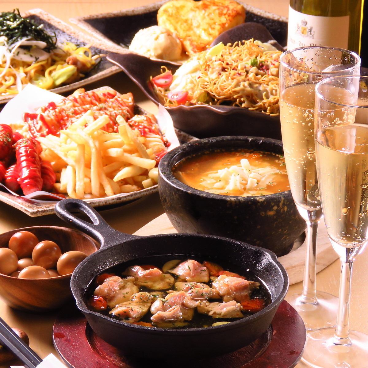 誕生月の方へ!スパークリングワインボトルを1本プレゼント♪