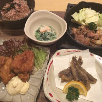 [I want a bite!] Nobeoka course, 7 dishes, 2,700 yen → (tax included)