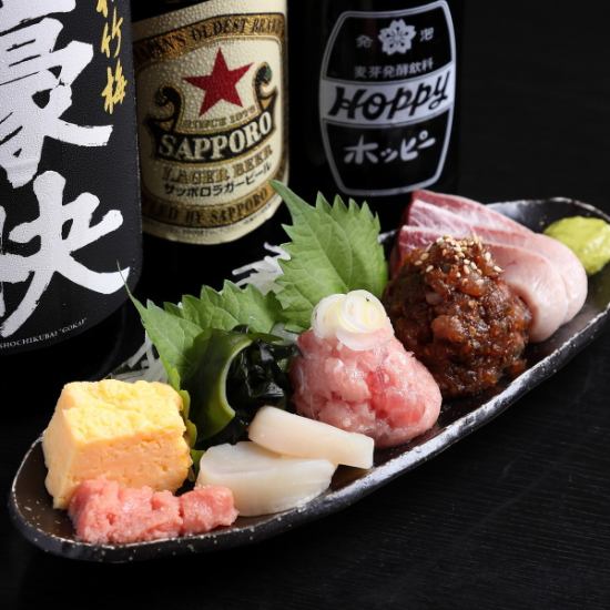 お酒にぴったりな旬のメニューを取り揃えております♪