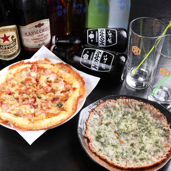 【お酒とマッチするチーズ入りのメニューが豊富◎】