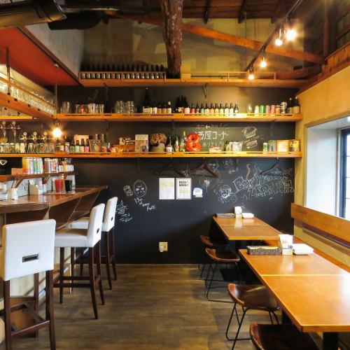 山小屋で至福の一杯を♪