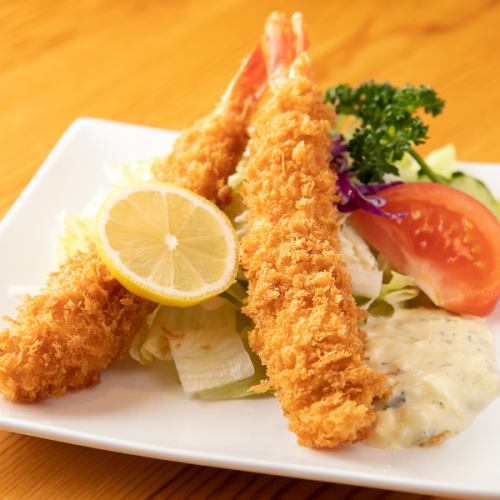 Jumbo fried shrimp set meal